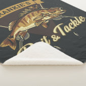 Aangepaste NAAM Trophy Vist Angler Bait Tackshop Sherpa Deken (3/4)