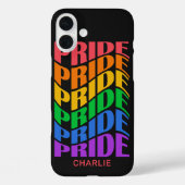 Aangepaste naam trots Case-Mate iPhone case (Achterkant)