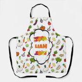 Aangepaste Naam Tuin Schort (Voorkant)