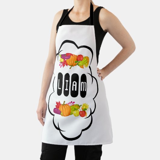 Aangepaste Naam Tuin Schort (Insitu)