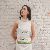 Aangepaste Naam Tuin Schort