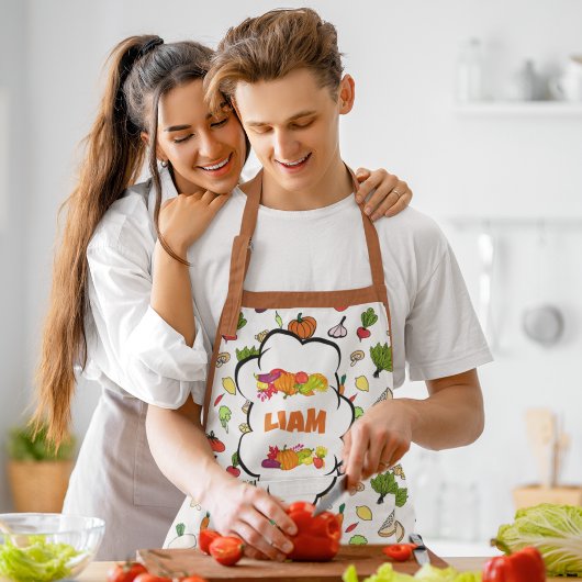 Aangepaste Naam Tuin Schort