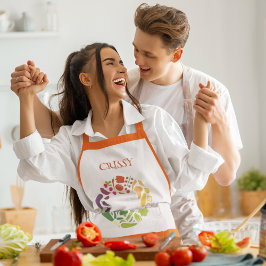 Aangepaste Naam Tuin Schort