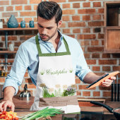 Aangepaste Naam Tuin Schort