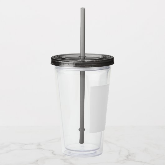 Aangepaste naam tumbler Elizabeth mok Acryl Drinkbeker (Rechts)