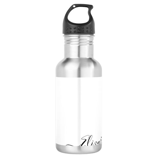 Aangepaste naam tumbler Elizabeth mok Waterfles (Voorkant)