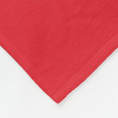 Aangepaste naam Turkije Vlag Fleece Deken (Hoek)
