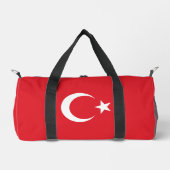 Aangepaste naam Turkije Vlag Plunjezak (Voorkant)
