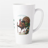 Aangepaste naam, Turkije wandelen Latte Mok (Rechts)