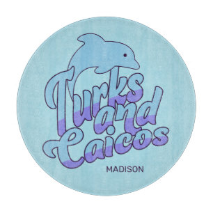 Aangepaste naam Turks- en Caicoseilanden Dolfijn Snijplank