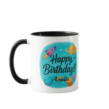 Aangepaste naam turquoise 21e verjaardag