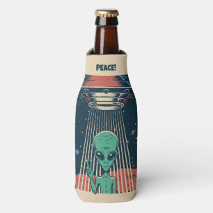 Aangepaste naam UFO Alien Flesjeskoeler