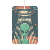 Aangepaste naam UFO Alien Luchtverfrisser (Voorkant)