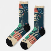 Aangepaste naam UFO Alien Sokken (Links)