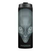 Aangepaste naam UFO Alien-tumbler Thermosbeker (Voorkant)