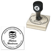 Aangepaste naam uit de bibliotheek rubberstempel (Gestempeld)