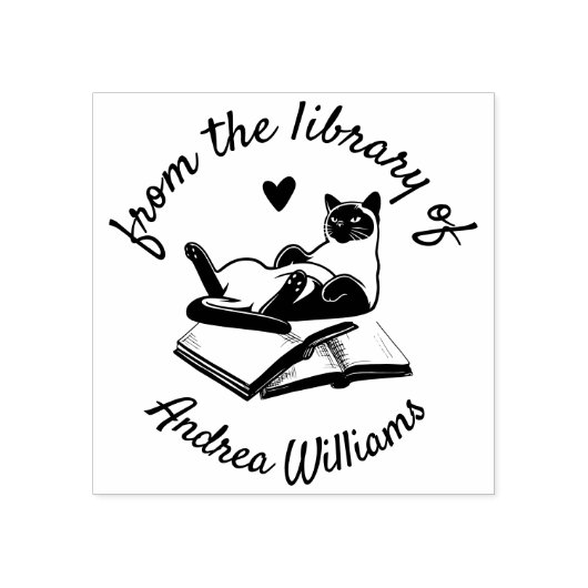 Aangepaste naam uit de bibliotheek van Modern | Gr Rubberstempel (Afrduk)