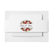 Aangepaste Naam Uitnodiging Buikband Uitnodigingen Wikkel (Voorkant Voorbeeld)