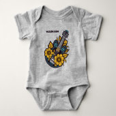 Aangepaste naam Ukulele Romper (Voorkant)
