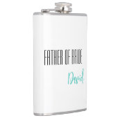 Aangepaste naam vader van de bruid fles heupfles (Rechts)