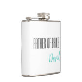 Aangepaste naam vader van de bruid fles heupfles (Rechts)