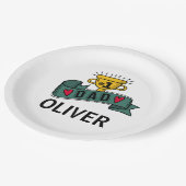 Aangepaste naam Vaderdag |Papieren Bord (Gekanteld)