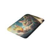 Aangepaste naam Vakantie Cat Badmat (Gekanteld)