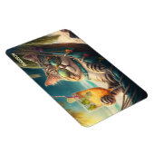 Aangepaste naam Vakantie Cat Magneet (Rechterzijde)