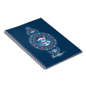 Aangepaste Naam Vakantie Kawaii Beer Siermandala Notitieboek (Rechterzijde)