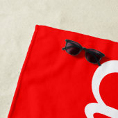 Aangepaste naam Vakantiezwembad Gepersonaliseerde Strandlaken (In situ)