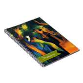 Aangepaste naam Valentijnsdag Fine Art Gift Notitieboek (Rechterzijde)