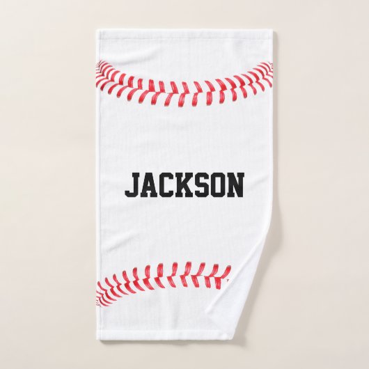 Aangepaste naam van Baseball Player, teamnaam of t Handdoek (Handdoek)