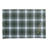 Aangepaste naam van Clan Gordon Tartan Kussensloop (Voorkant-Rechts)