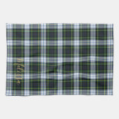 Aangepaste naam van Clan Gordon Tartan Theedoek (Horizontaal)