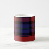 Aangepaste naam van Clan MacLachlan Tartan Koffiemok (Center)