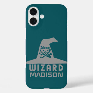 Aangepaste naam van de wetenschappelijke wizard en iPhone 16 plus hoesje