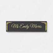 Aangepaste naam van deur deurstempel deurbordje (Voorkant)