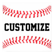 Aangepaste naam van het Baseball Team of de Speler