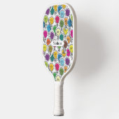 Aangepaste naam van het lantaarnpatroon pickleball paddle (Links)