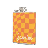 Aangepaste naam van het Oranje gevarieerde control Heupfles (Links)