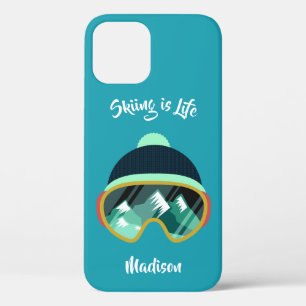 Aangepaste naam van het skimasker en telefoongespr Case-Mate iPhone case
