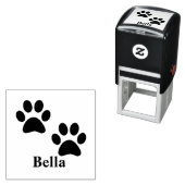 Aangepaste naam van huisdier: afdrukken van katteb zelfinktende stempel (In situ)