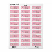 Aangepaste naam van kind etiket (Full Sheet)