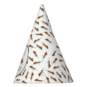 Aangepaste naam van kinderen op zaterdag bevestige feesthoedjes (Rechts)