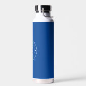 Aangepaste naam van scheepsankerboot Blauw Waterfles (Links)