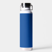 Aangepaste naam van scheepsankerboot Blauw Waterfles (Achterkant)