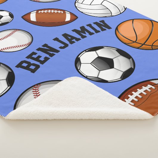 Aangepaste naam van Sportspeler Aangepaste naam Ba Sherpa Deken (3/4)