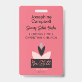 Aangepaste naam van vrijwilligersactiviteit voor p badge (Voorzijde)