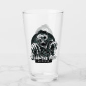 Aangepaste naam: "Vecht de dood" Zombie-glas Glas (Voorkant)