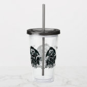 Aangepaste naam: "Vecht de dood" Zombie-tumblers Acryl Drinkbeker (Rechts)